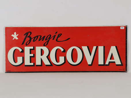 GERGOVIA Bougie : Bandeau en tôle. Ariel - 