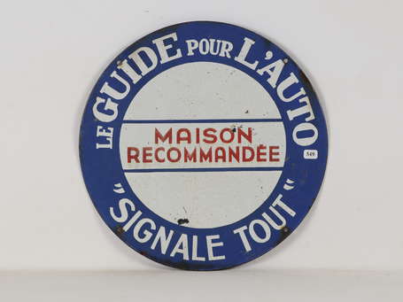 LE GUIDE DE L'AUTO « Signale Tout » : Plaque 