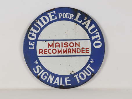 LE GUIDE DE L'AUTO « Signale Tout » : Plaque 