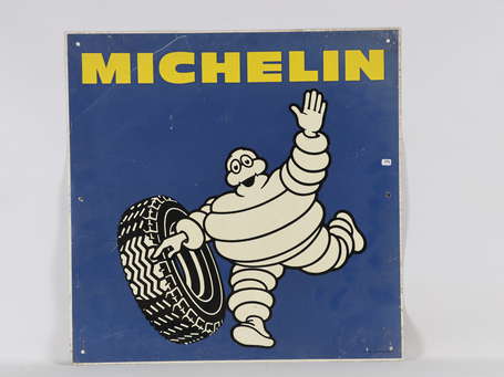 MICHELIN : Tôle de forme carrée. Imp Chagnon. 65 x