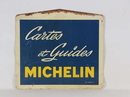 MICHELIN « Cartes et Guides » : Tôle double-face. 