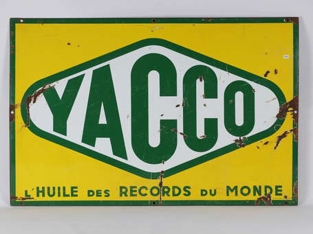 YACCO « L'Huile des Records du Monde » : Plaque 