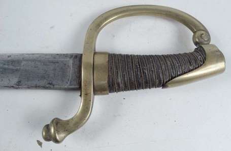 Sabre briquet de la Vieille Garde Monture bronze à