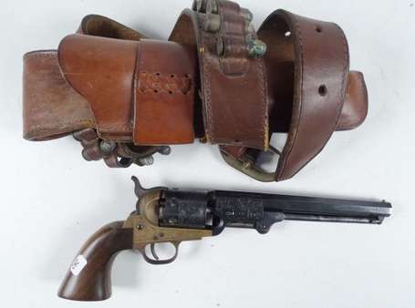 Pistolet Colt us navy 1851 poudre noire , 