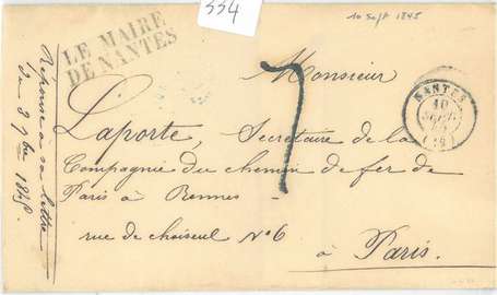 Loire inferieure - Lettre sans correspondance - 