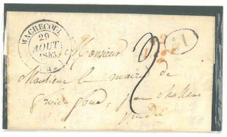 Loire inferieure LAC du 04/02/1853 - Cursive 42 