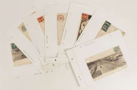 Important lot de lettres et cartes postales avec 