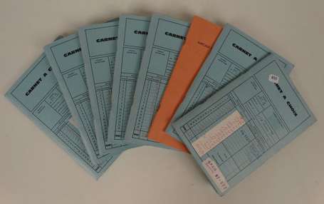 France / Andorre / Monaco + AFN : Lot de 9 carnets