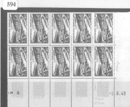 France - Coin daté du n°842A Vallée de la Meuse 