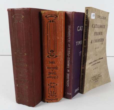 Petit lot de 4 catalogues anciens - Bardon 