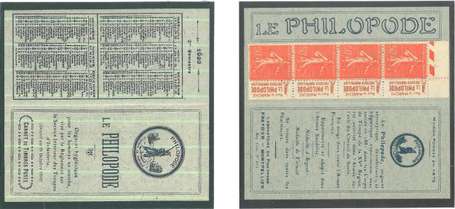 Carnet Ancien N°199_CP1  Type SEMEUSE LIGNEE - 50c