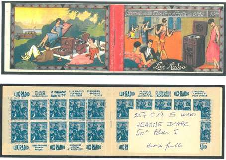 Carnet Ancien N°257_C13 Type JEANNE D'ARC - 50c. 