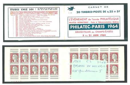 L0T de 5 Carnets anciens N°1263_C3. TYPE MARIANNE 