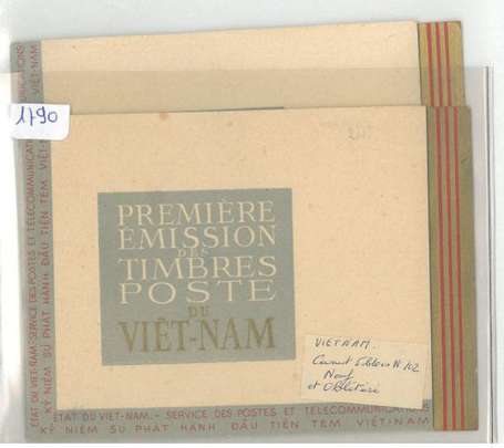 VIETNAM - LOT de 2 Carnets  Céres N°1  