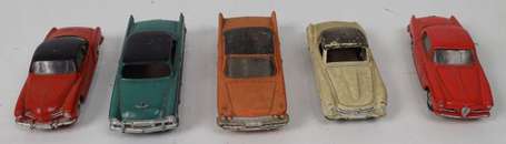 Lot de 5 Dinky toys