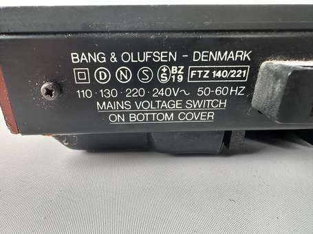 BANG & OLUFSEN  Ampli Tuner Bomaster 1900, 30W 