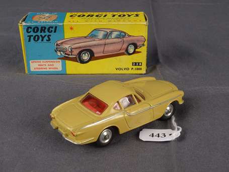 Corgi toys - Volvo P 1800 - Eclat sur aile droite,