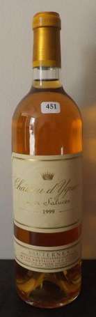 1 Bt Château Yquem 1999 1e C sup Sauternes