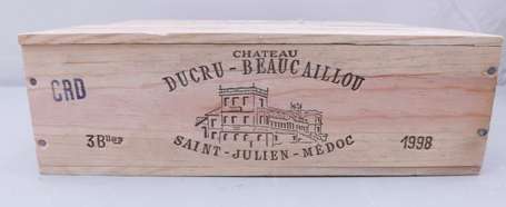 3 Bt Château Ducru-Beaucaillou Saint Julien 1998 