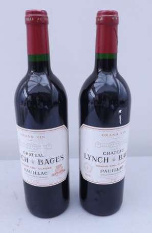 2 Bt Château Lynch Bages Pauillac 1990