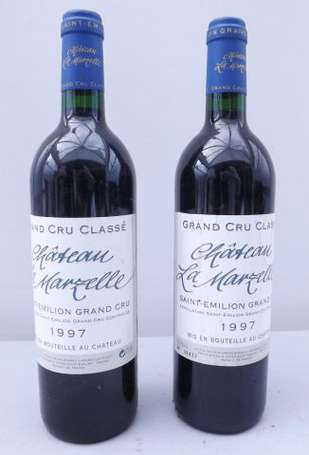 2 Bt Château La Marzelle Saint Emilion 1997