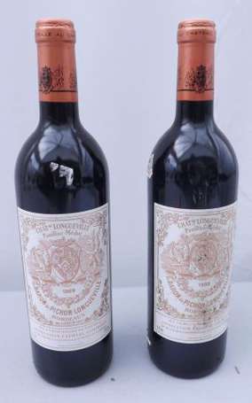 2 Bt Château Baron Pichon Longueville Pauillac 