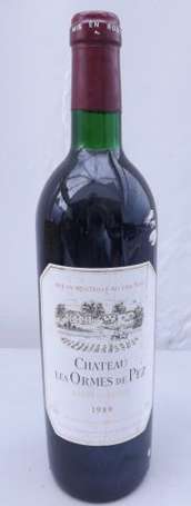 1 Bt Château Les Ormes de Pez Saint Estèphe 1989