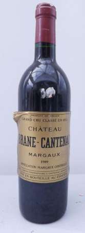 1 Bt Château Brane Cantenac Margaux 1989