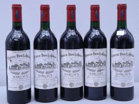 5 Bt Château Tayac La Rauza Margaux 1988 