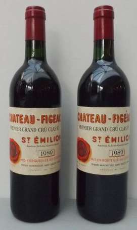 2 Bt Château Figeac 1989 Saint Emilion Grand Cru