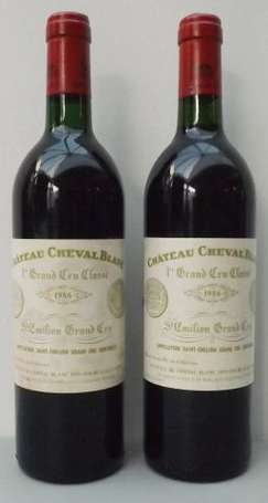 2 Bt Château Cheval Blanc 1986 Saint Emilion Grand