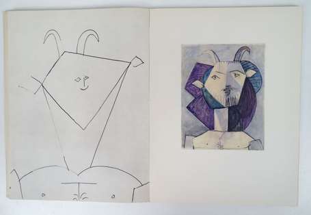 [REVUE - PICASSO] - Verve volume V, n° 19 et 20 - 