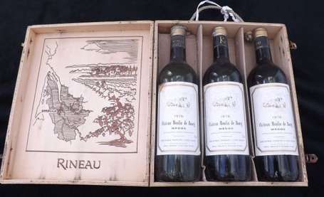 2 Bts Château Moulin du Bourg Médoc 1976 Haut 