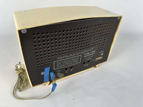 GRAMMONT Poste de radio type 5715 en bakelite 