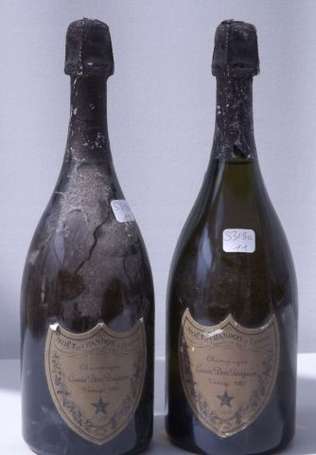 2 Bt Champagne Moët et Chandon Cuvée Dom Pérignon 