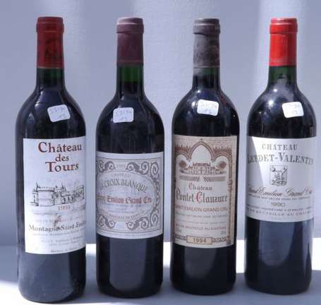 4 Bt soit Saint Emilion Château Pontet-Clauzure 