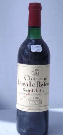 1 Bt Château Leoville Poyferre Saint Julien 1982