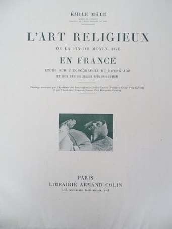 MALE (Emile). L Art Religieux du XII° siècle en 