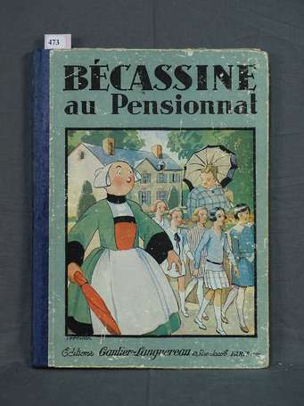 Pinchon - Bécassine au pensionnat en réédition de 