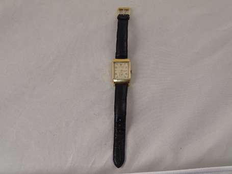 LONGINES - Montre bracelet à boîtier rectangulaire