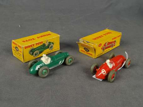 Dinky toys GB-2 véhicules Alfa et cooper, état 