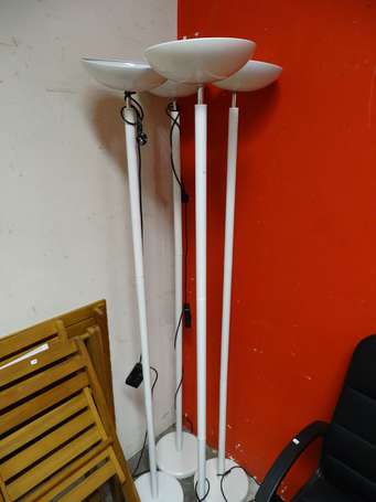 4 lampadaires halogènes