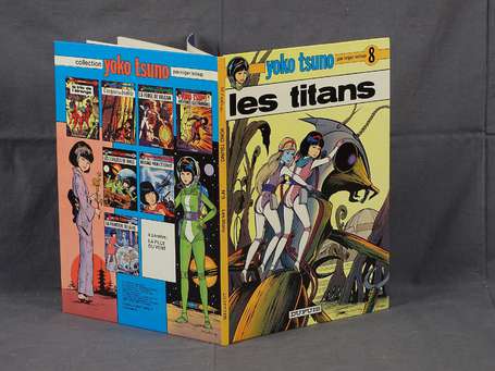 Leloup : Yoko Tsuno 8 ; Les Titans en édition 