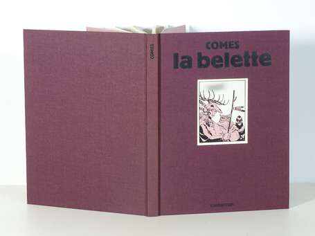 Comès : La Belette en tirage de tête de 1983 à 