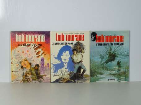 Vance : 3 albums : Bob Morane 1, 3 et 8 ; Les 