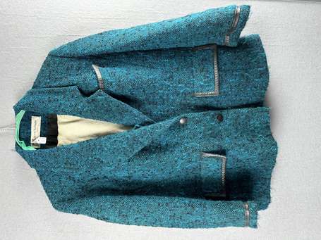 PIERRE BALMAIN - Veste vintage en tweed de laine, 