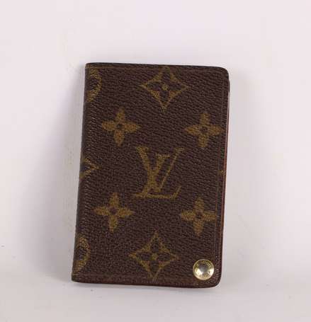 LOUIS VUITTON - Porte-cartes de visite en toile 