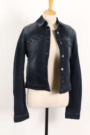 BURBERRY Brit - Veste en jean brut en partie 