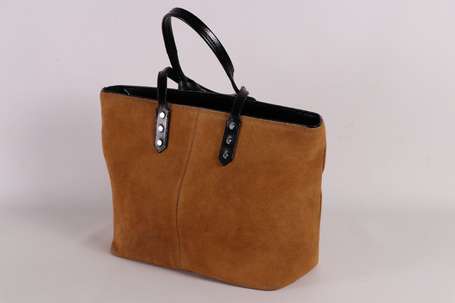 ZADIG & VOLTAIRE - Sac cabas en nubuck camel et 