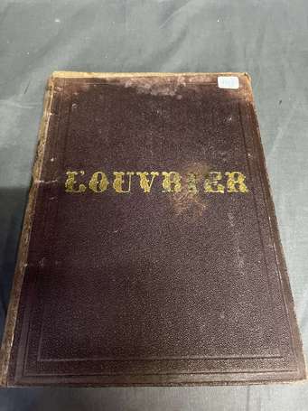 « L'ouvrier » 1869 - Reliure illustré par Gustave 